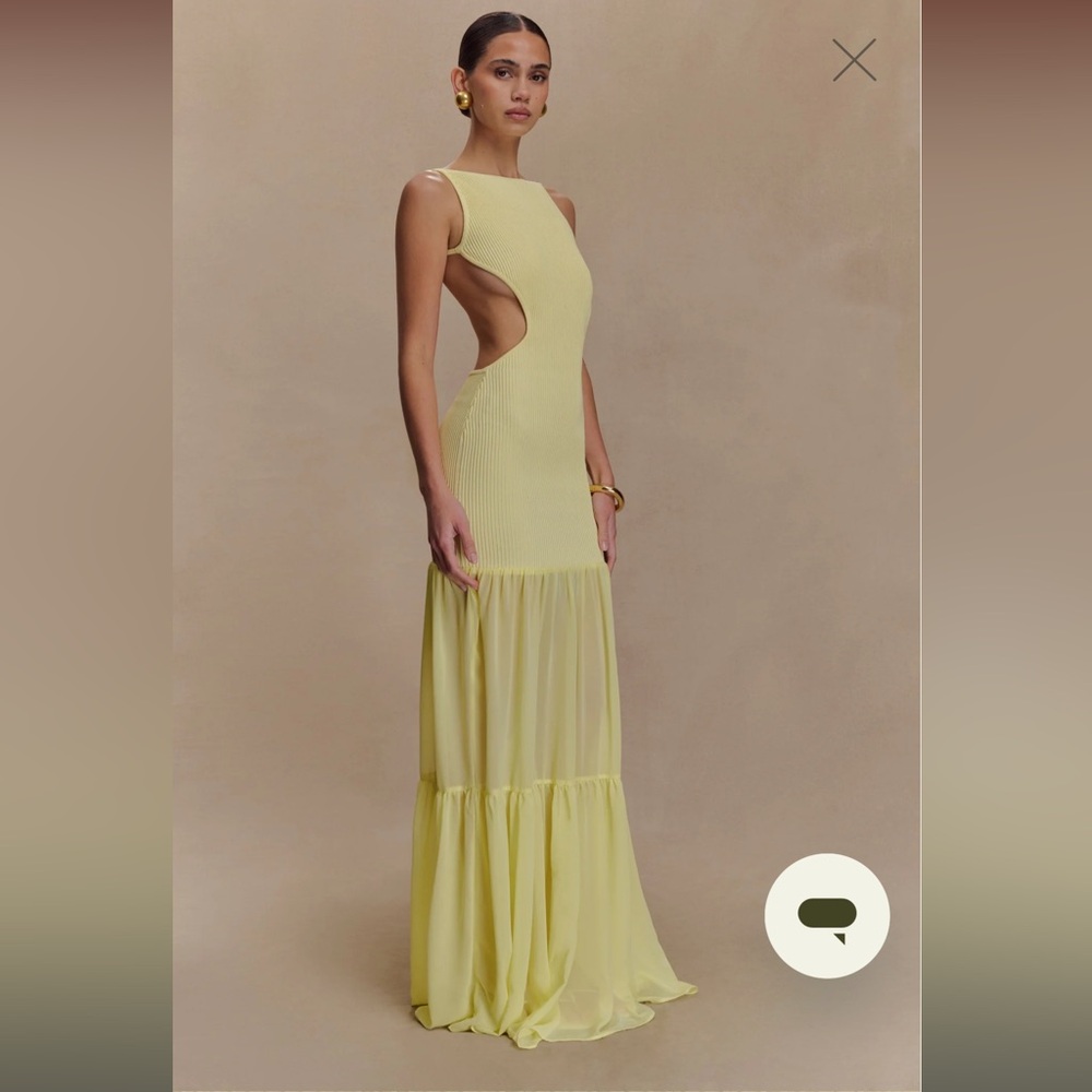 Meshki - Haille Dress - Yellow
